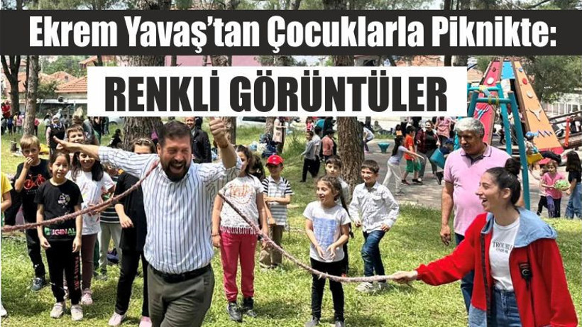 Ekrem Yavaş’tan Çocuklarla Piknikte: Renkli Görüntüler
