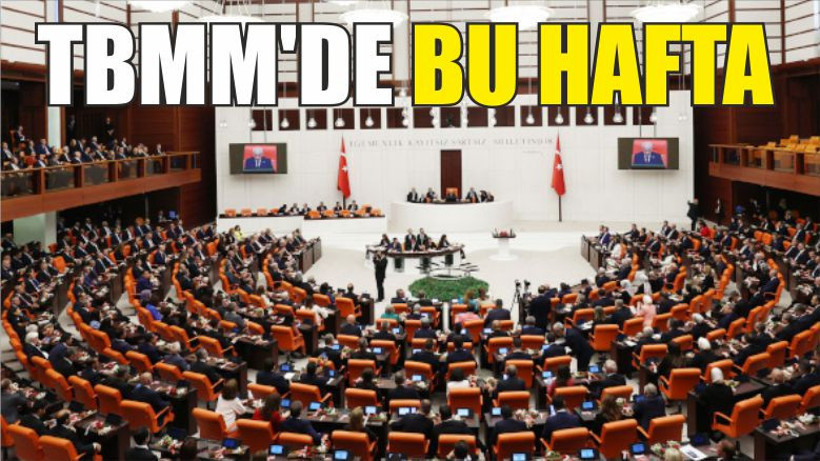 Tbmm'de Bu Hafta