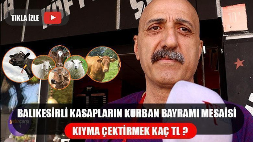 Balıkesirli Kasapların Kurban Bayramı Mesaisi