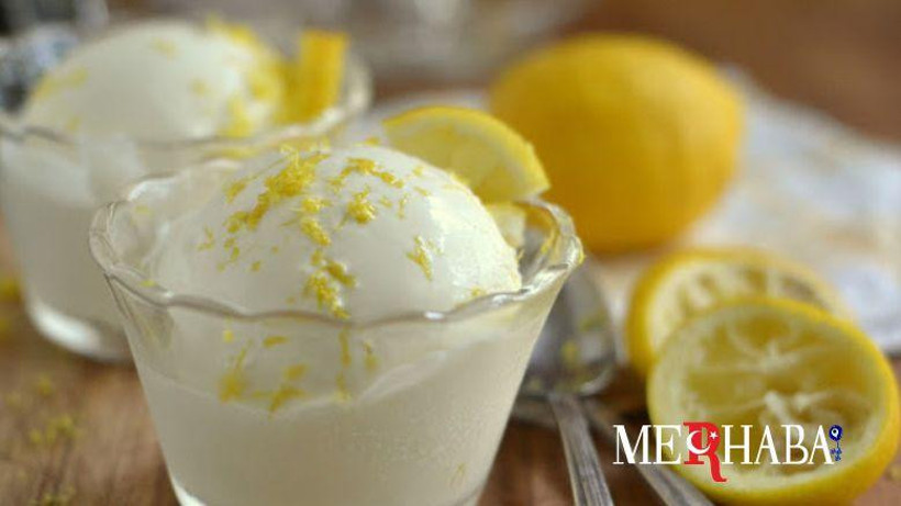 Ev Yapımı Limonlu Dondurma Tarifi