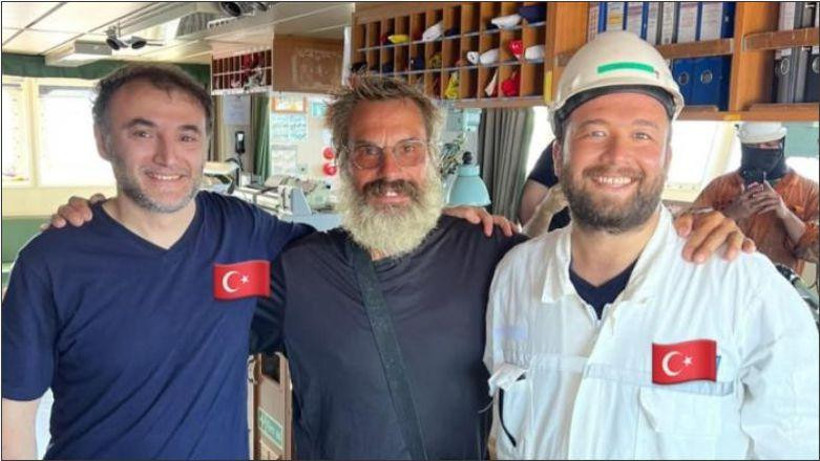 Denizde kaybolan Fransız’ı Türk Denizciler buldu