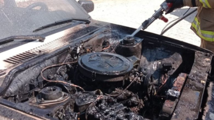 Balıkesir'de Aracın Patlaması Feci Korkuttu