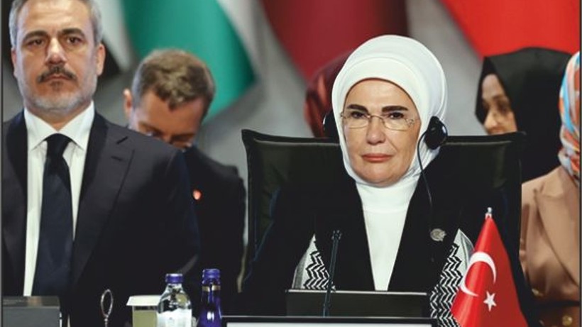 Emine Erdoğan, 3 dilde "Filistin İçin Tek Yürek" çağrısına destek istedi