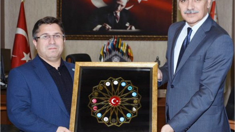 Emniyet Müdürü Yiğit Rektör Oğurlu'yu Ağırladı