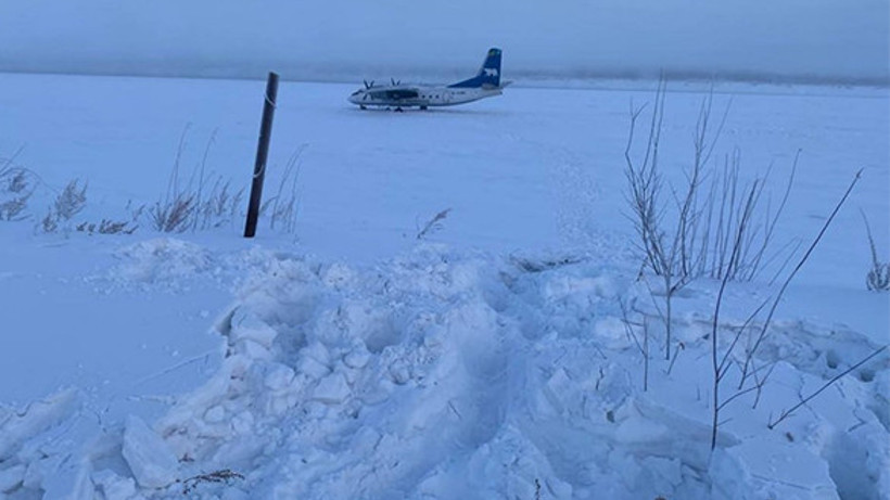 Pilot Donan Nehri Pist Sanıp İniş Yaptı