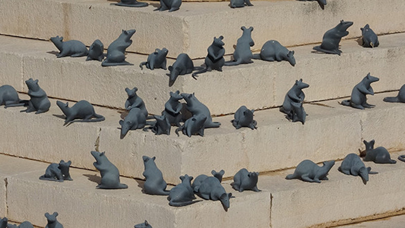 Apollon Smintheus Tapınağı'nda Fareler Dikkat Çekiyor