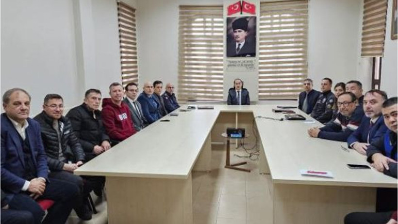 Bandırma'da İlçe Spor Güvenlik Kurulu Toplandı