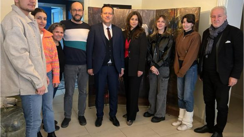 Aday Mesut Eray Merhaba'yı Ziyaret Etti