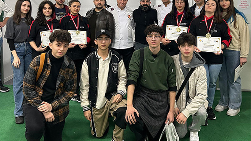 Geleceğin usta şefleri 6 Altın 4 Bronz Madalyayla Döndü