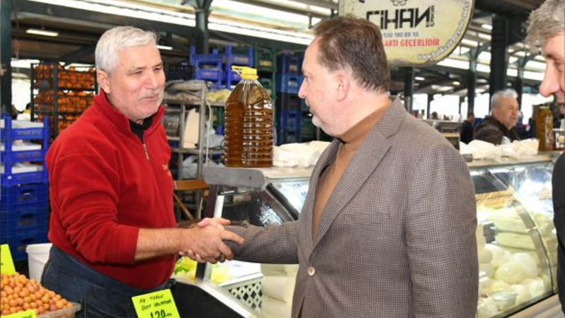 Başkan Orkan Pazar Esnafıyla Buluştu
