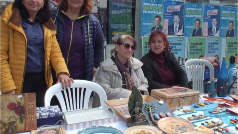 Kadınların El Emeği Ürünleri Satışa Sunuldu