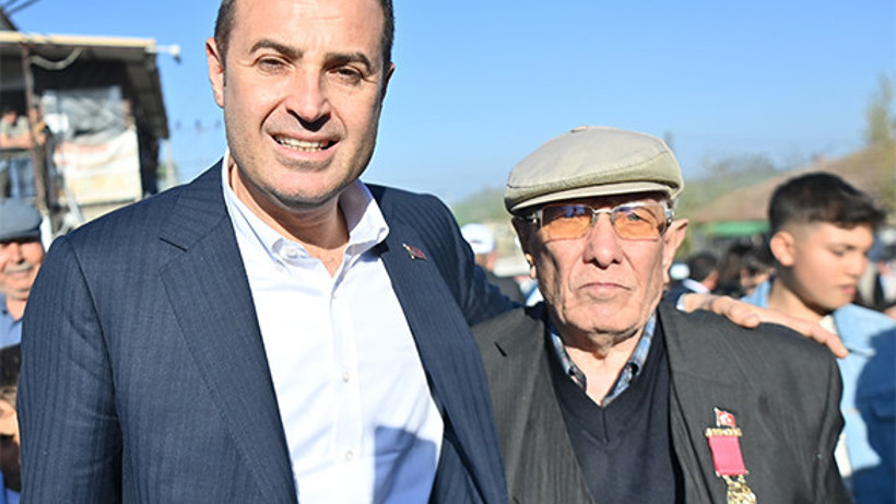 Başkan Ahmet Akın'a coşkulu karşılama