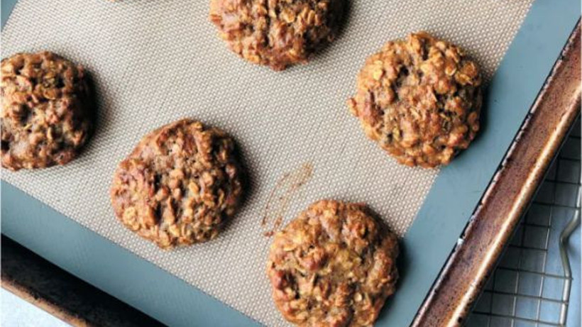 Yulaf Ezmeli Kahvaltılık Kurabiyeler