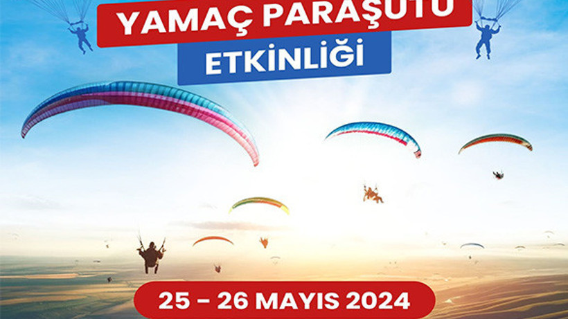Balıkesir'de 1. Yamaç Paraşütü Etkinliği Başlıyor