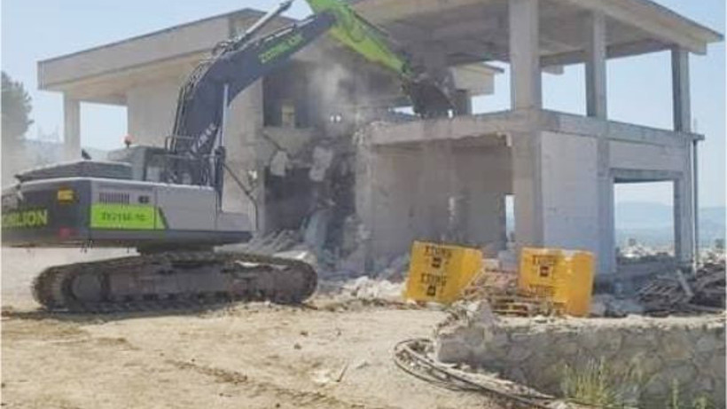 Erdek'te Kaçak Yapı Operasyonu