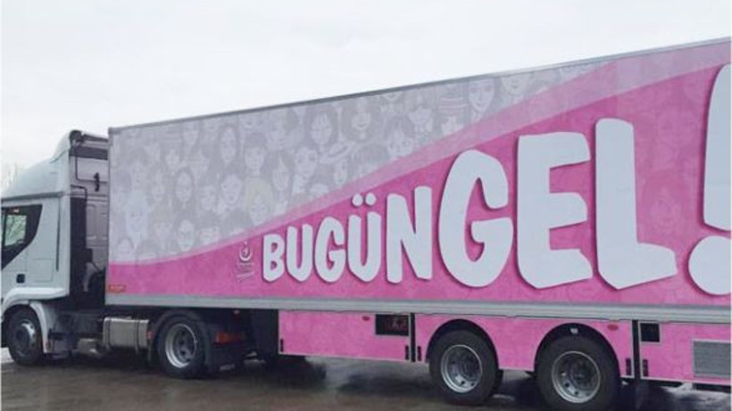 Mamografi Tırı Gömeç'te