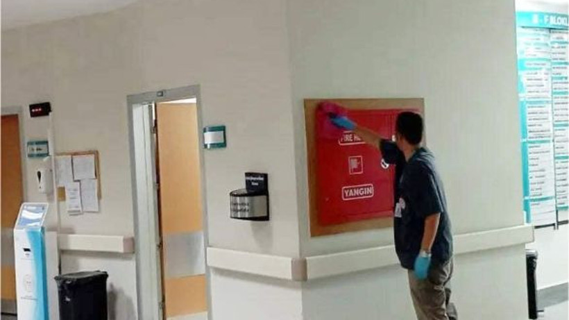 Şehir Hastanesi'nde Temizlik Hareketi