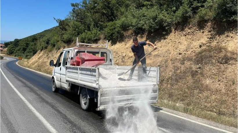 Sındırgı Belediyesi'nden Büyükdağdere Yolu İçin Uyarı