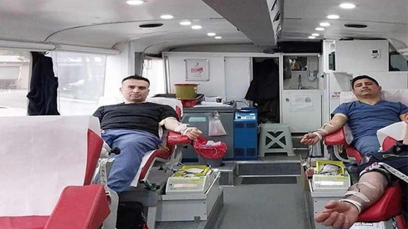 Balıkesir Jandarma Personelinden Kan Bağışı