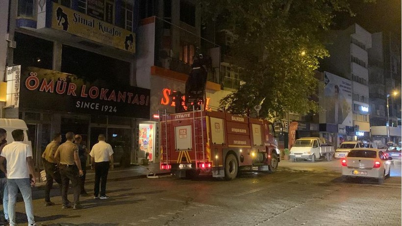 Bandırma’da Kur'an kursu deposunda yangına
