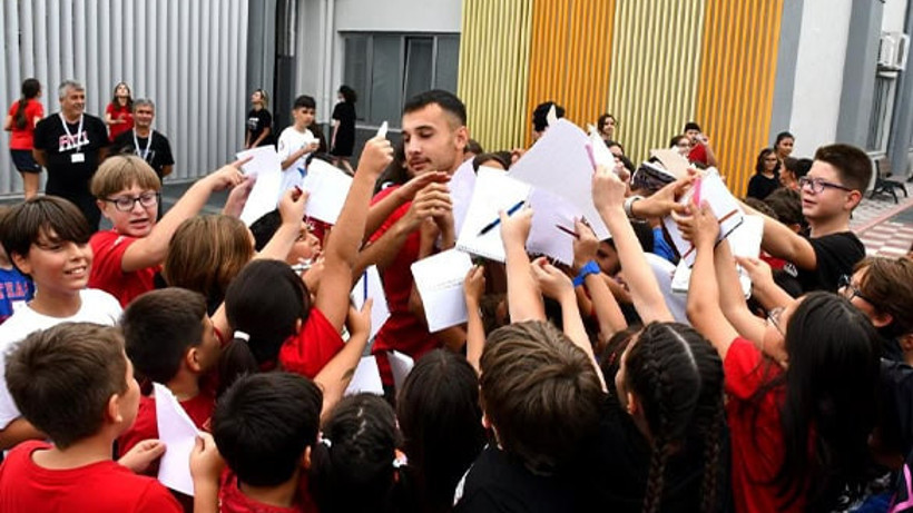 Balıkesirspor, Açı Koleji'nde Gençlerle Bir Araya Geldi