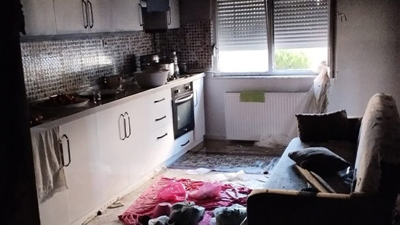 Havran’da Ev Yangınına Hızlı Müdahale