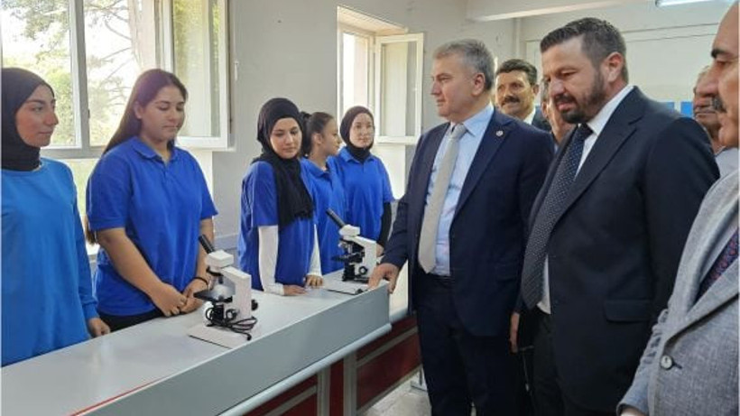 Mustafa Canbey’den Tarım Lisesi'ne Teknolojik Destek