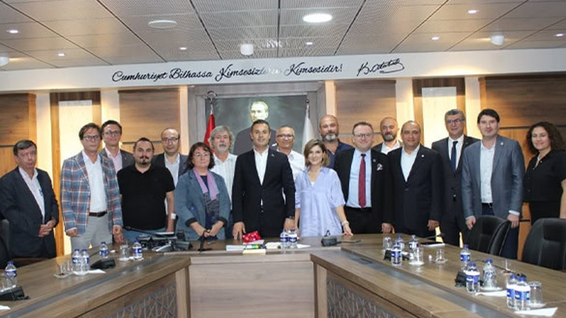 Balıkesir Akademik Odalar Birliği’nden Başkan Akın’a Ziyaret
