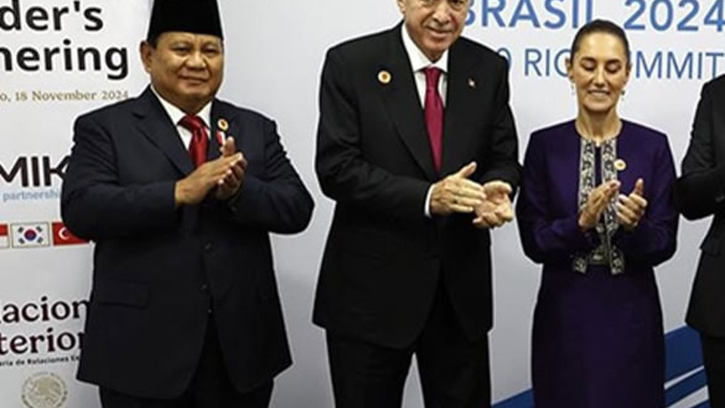 Erdoğan, MIKTA Liderleriyle Bir Araya Geldi