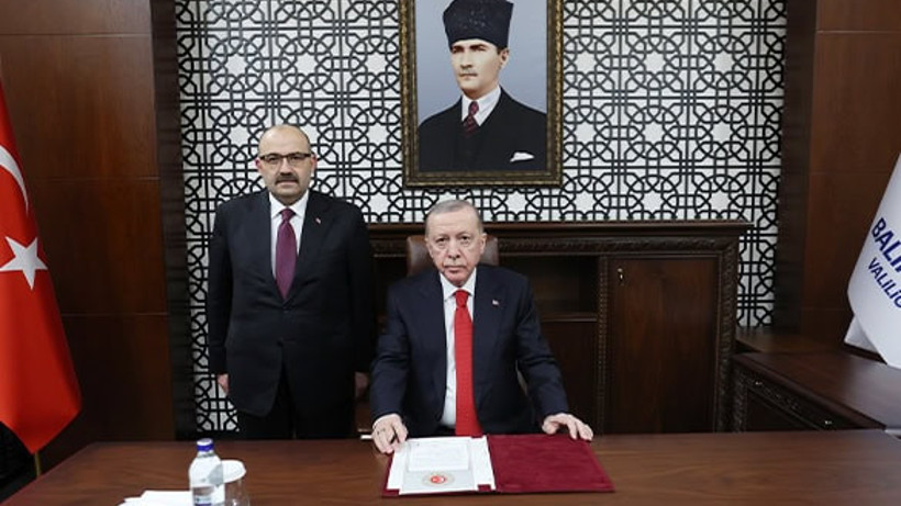 Cumhurbaşkanı Erdoğan'dan Balıkesir Valiliği'ne Ziyaret