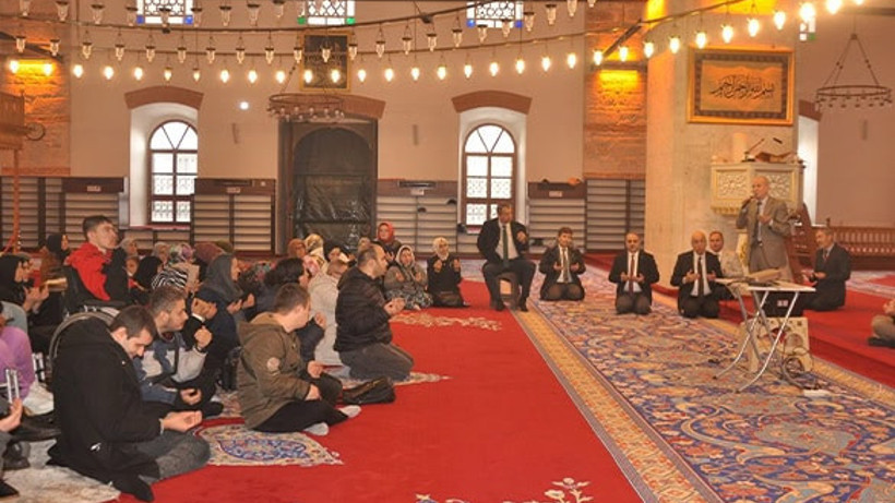 Zağnos Paşa Camii'nde "Engelsiz Cami Buluşması"
