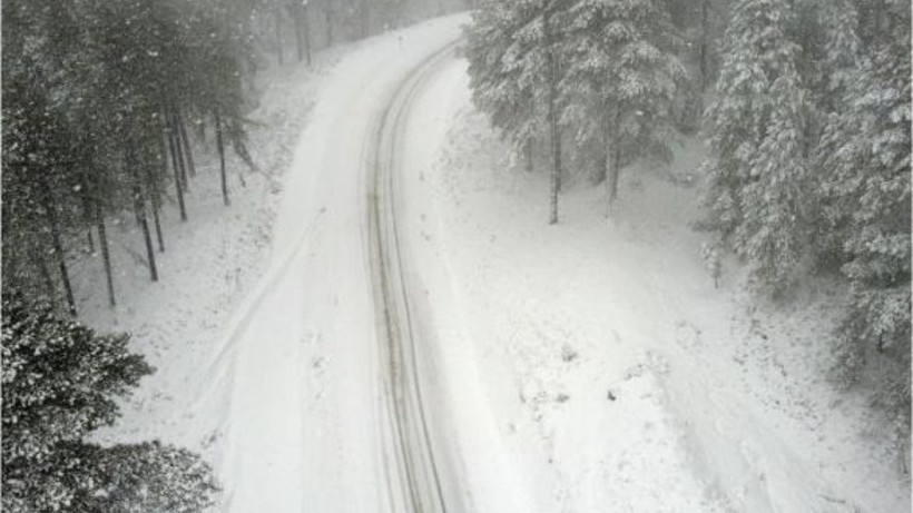 Kazdağları’nda Kar Büyüsü