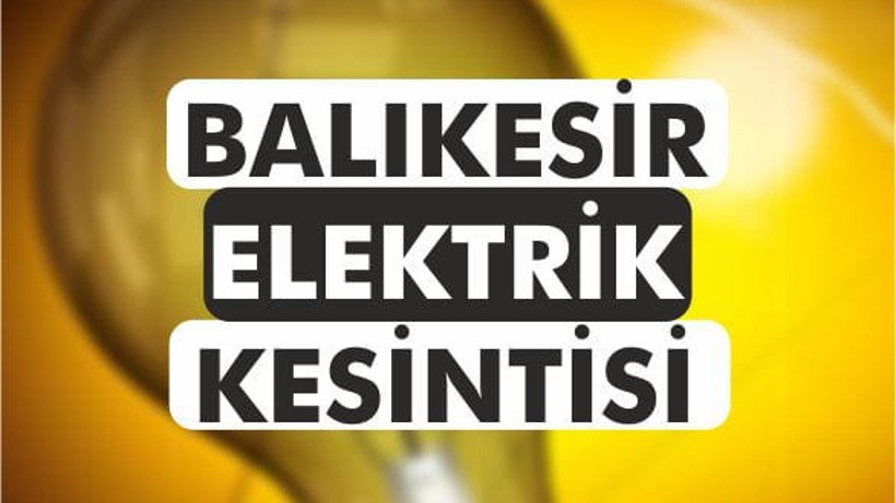 29 Ocak'ta 8 İlçede Elektrik Kesintisi Yaşanacak