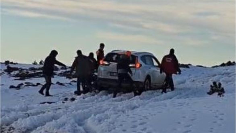 Kazdağı Milli Parkı'nda Mahsur Kalan Vatandaşlar Kurtarıldı
