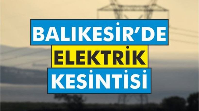 09 Mart Pazar 7 İlçede Elektrik Kesintisi