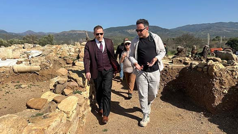 Kaymakam Memiş, Reşitköy Barajı’ndaki Kazı Çalışmalarını İnceledi