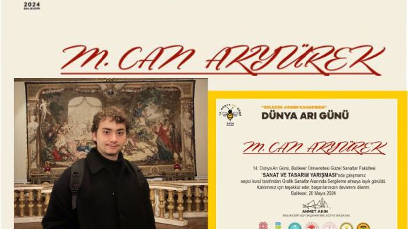 BAÜN Öğrencisinin Eseri Sergilenmeye Değer Görüldü