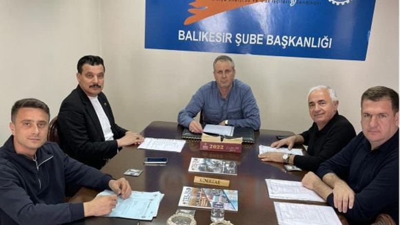 TES-İŞ Balıkesir Şube Yönetimi Toplandı