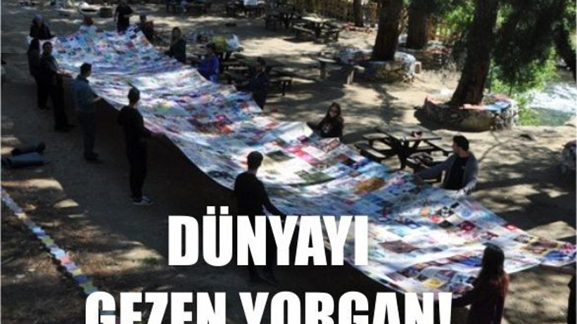 Duyan Şaşırıyor Dünyayı gezen yorgan