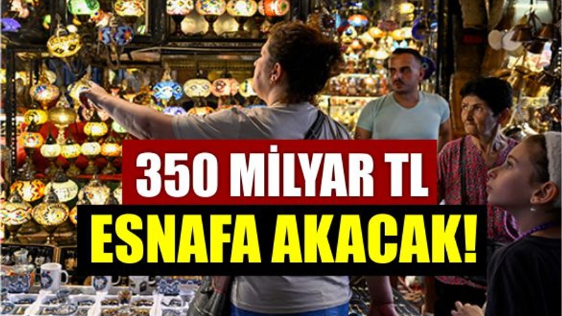 Esnaf Bayramı Bekliyor: Çarşıya 350 Milyar TL Akacak!