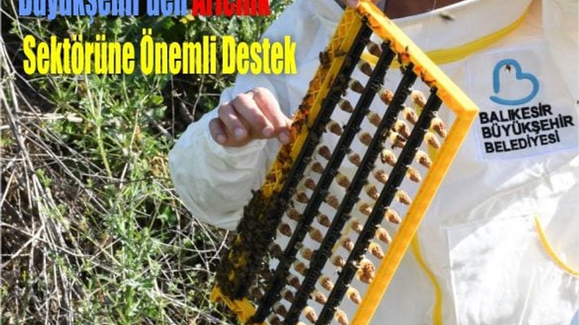 Büyükşehir’den arıcılık sektörüne önemli destek