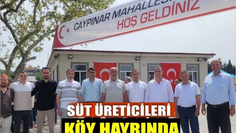 Balıkesir Süt Üreticileri Birliği’nden Köy Hayırlarına Katılım