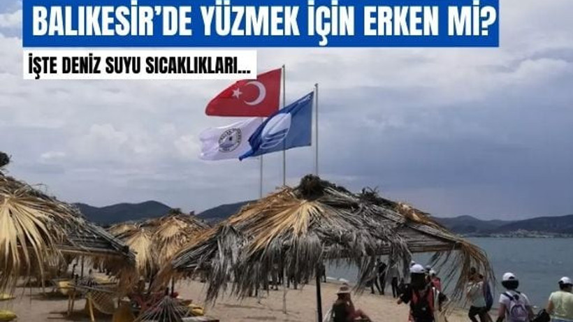 Balıkesir'de Deniz Suyu Sıcaklıkları