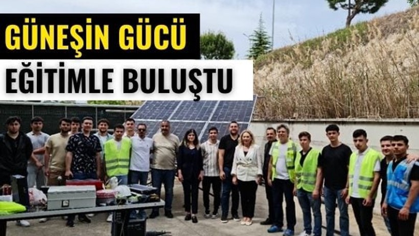 Balıkesir’de Öğrenciler Kendi Enerjisini Üretiyor