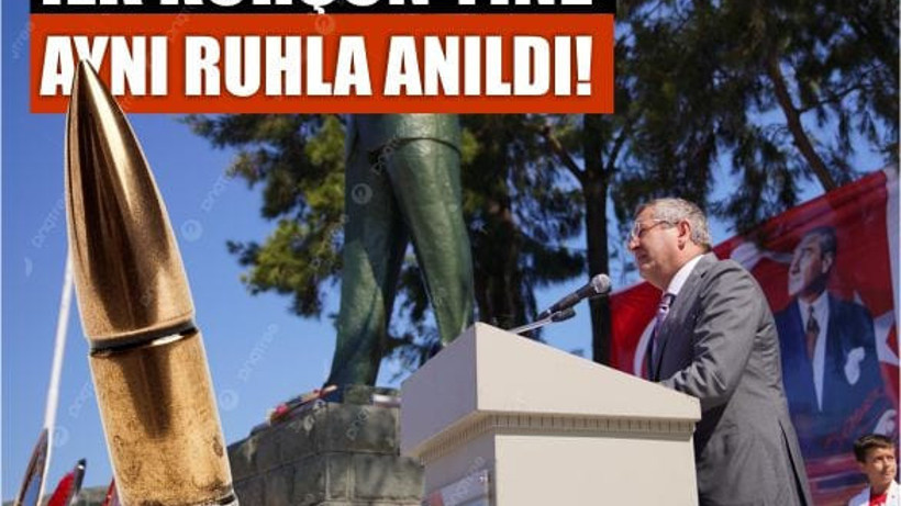 Ayvalık’ta 106 Yıllık Cesaret: İlk Kurşun Yine Aynı Ruhla Anıldı!