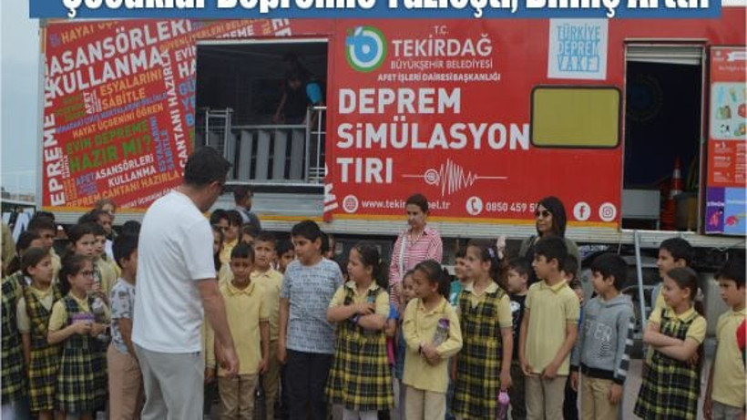 Çocuklar Depremle Yüzleşti, Bilinç Arttı!