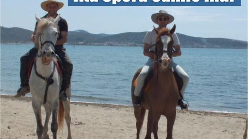 Binicilik Tutkusu Sahile Taştı