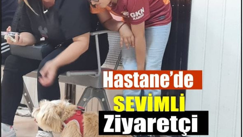 Edremit Devlet Hastanesi’ne Sürpriz Ziyaretçi: "Çakıl"