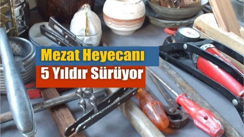 Mezat Heyecanı 5 Yıldır Sürüyor