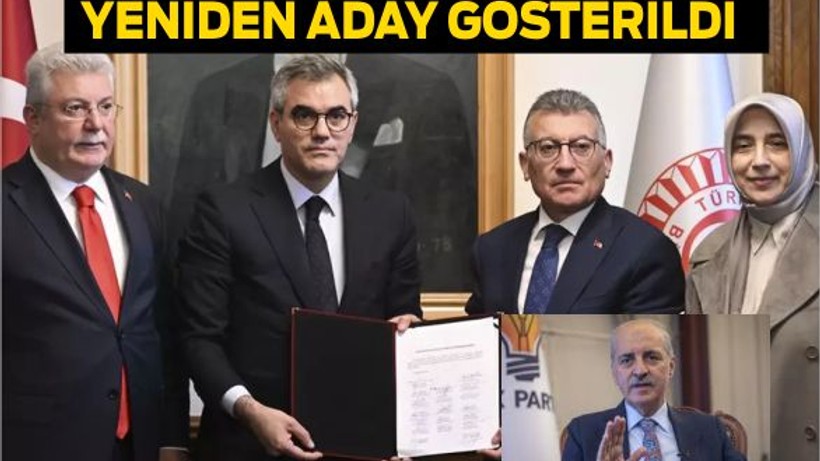 AK Parti, Meclis Başkanlığı için Numan Kurtulmuş’u Yeniden Aday Gösterdi